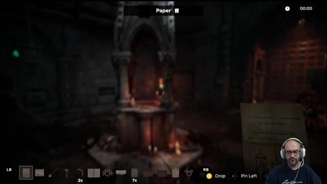 Farming, exploring then Simon